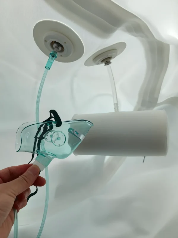 2-Person Multiplace Hyperbaric Oxygen Chamber Mask