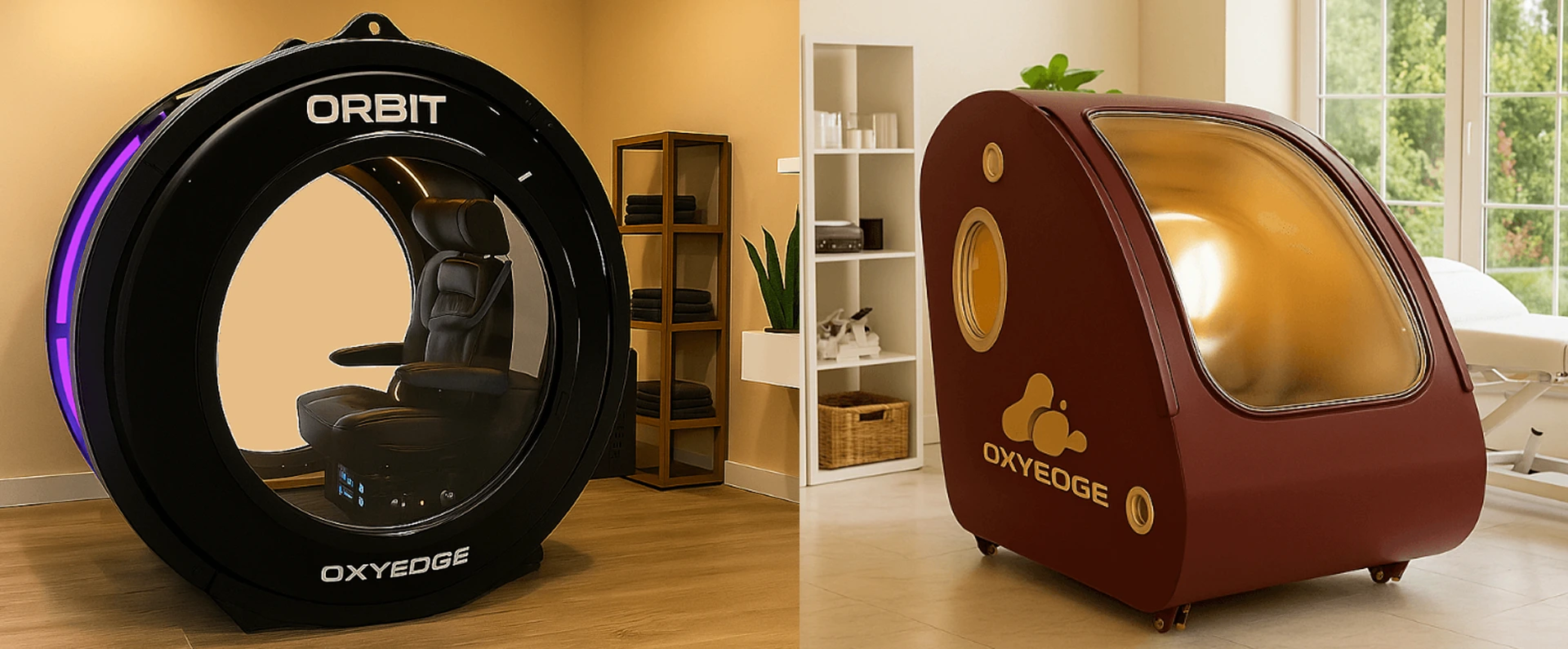 Comparison of OxyEdge hyperbaric chambers and other brands